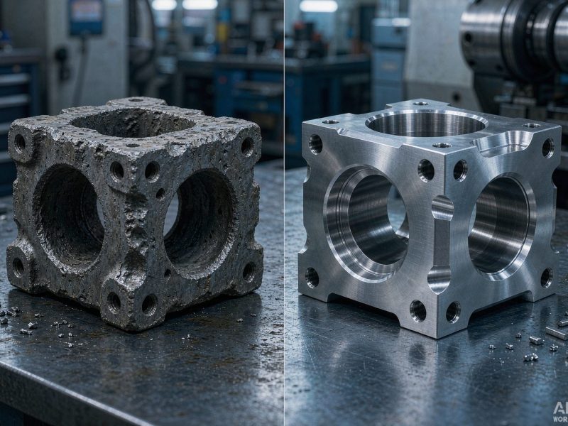Casting vs. Machining: How We Decide the Right Process for Your Part