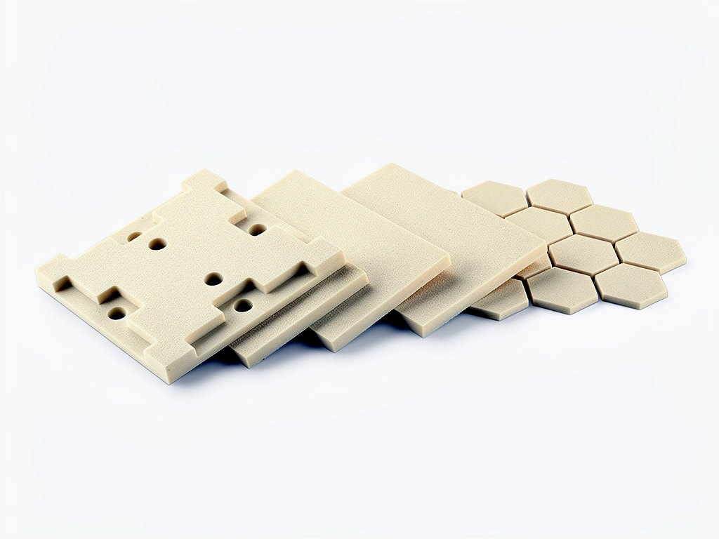 Wear-Resistant Alumina Ceramic Lining Tiles